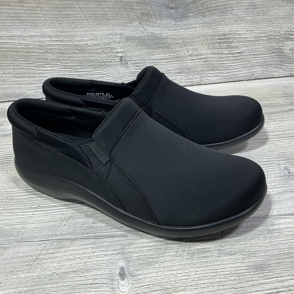 Alegria Duette Black Shoes Comfort Women's 41 10.5-11 Slip On Workwear DUE-8270